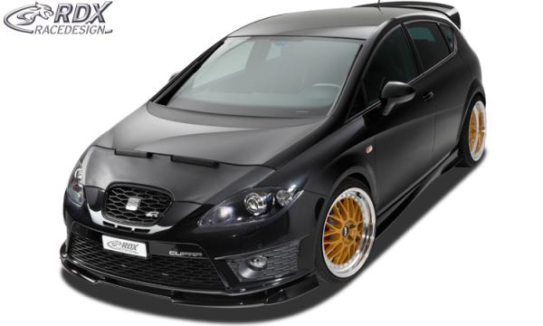 RDX Frontspoilerlippe VARIO-X für SEAT Leon 1P Facelift 2009+ FR & Cupra Frontlippe Front Ansatz Vorne Spoilerlippe