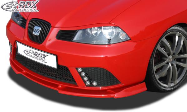 RDX Frontspoilerlippe VARIO-X für SEAT Ibiza 6L FR / Facelift 2006+ (nicht Cupra) Frontlippe Front Ansatz Vorne Spoilerlippe