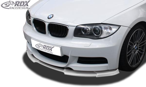RDX Frontspoilerlippe VARIO-X für BMW 1er E82 / E88 (M-Paket bzw. M-Technik Frontstoßstange) Frontlippe Front Ansatz Vorne Spoilerlippe