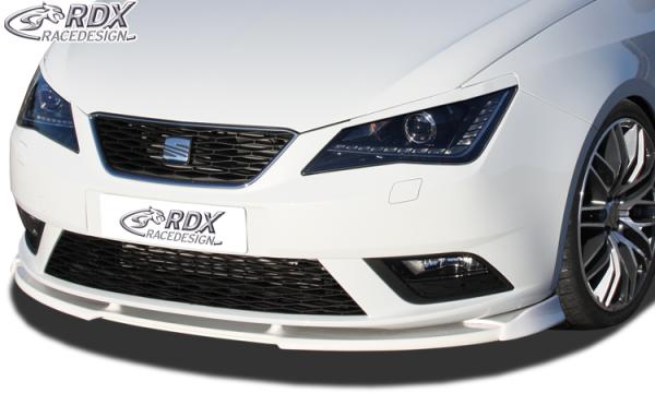 RDX Frontspoilerlippe VARIO-X für SEAT Ibiza 6J, 6J SC & 6J ST Facelift 04/2012+ (nicht FR) Frontlippe Front Ansatz Vorne Spoilerlippe