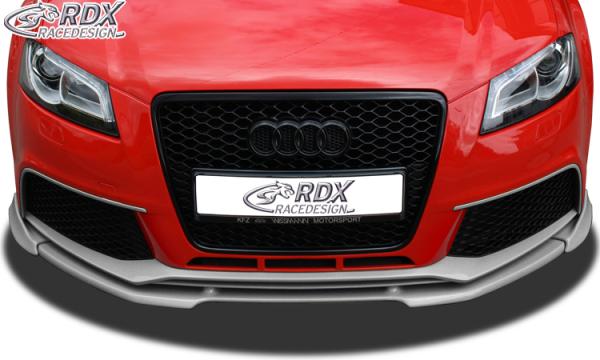 RDX Frontspoilerlippe VARIO-X für AUDI RS3 8P 2011+ (3türig + Sportback) Frontlippe Front Ansatz Vorne Spoilerlippe