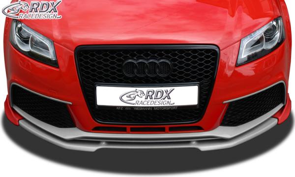 RDX Frontspoilerlippe VARIO-X für AUDI RS3 8P 2011+ (3türig + Sportback) Frontlippe Front Ansatz Vorne Spoilerlippe