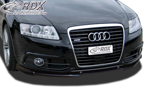 RDX Frontspoilerlippe VARIO-X für AUDI A6 4F 2008-2011 (S-Line Frontstoßstange) Frontlippe Front Ansatz Vorne Spoilerlippe