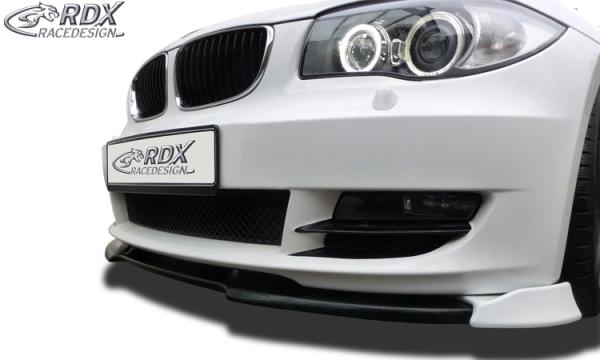 RDX Frontspoilerlippe VARIO-X für BMW 1er E82 / E88 Frontlippe Front Ansatz Vorne Spoilerlippe
