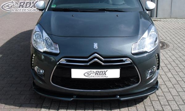 RDX Frontspoilerlippe VARIO-X für CITROEN DS3 (2010-2016) Frontlippe Front Ansatz Vorne Spoilerlippe