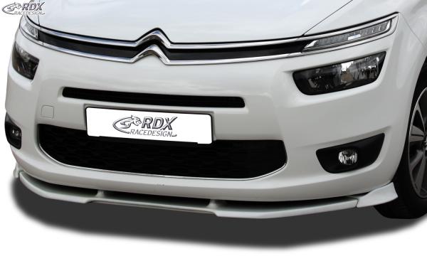 RDX Frontspoilerlippe VARIO-X für CITROEN C4 Grand Picasso 2013+ Frontlippe Front Ansatz Vorne Spoilerlippe