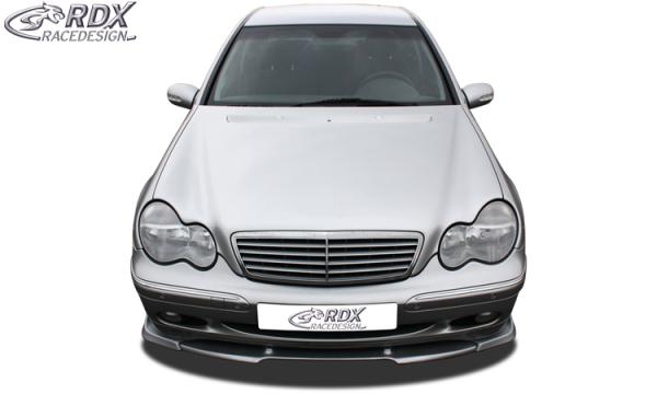 RDX Frontspoilerlippe VARIO-X für MERCEDES C-Klasse W203 -03/2004 (Passend an Classic/Elegance Stoßstange) Frontlippe Front Ansatz Vorne Spoilerlippe