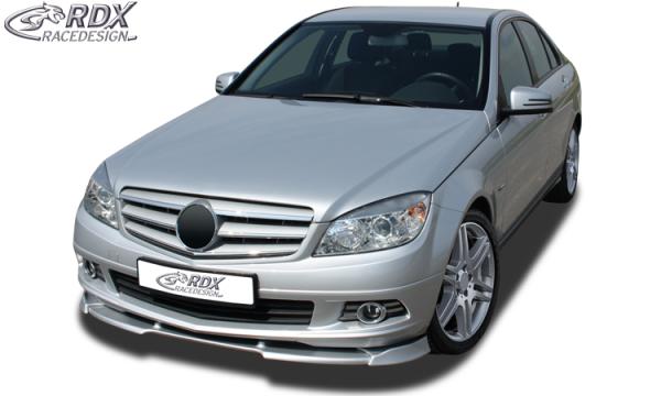 RDX Frontspoilerlippe VARIO-X für MERCEDES C-Klasse W204 -2011 Frontlippe Front Ansatz Vorne Spoilerlippe