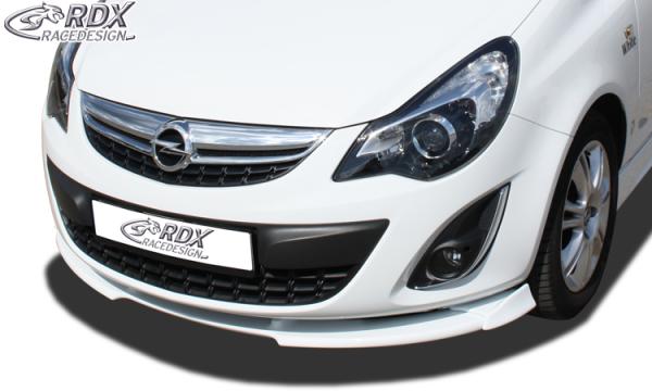 RDX Frontspoilerlippe VARIO-X für OPEL Corsa D Facelift 2010+ Frontlippe Front Ansatz Vorne Spoilerlippe