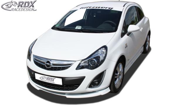 RDX Frontspoilerlippe VARIO-X für OPEL Corsa D Facelift 2010+ Frontlippe Front Ansatz Vorne Spoilerlippe