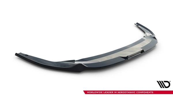 Maxton Design Front Ansatz V.3 für VW Golf GTI Clubsport Mk8 Facelift schwarz Hochglanz