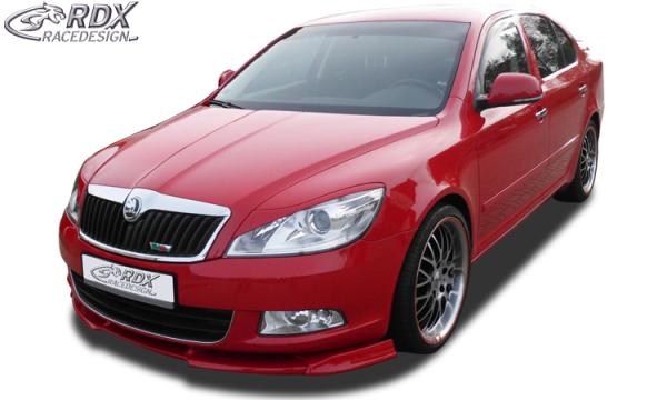 RDX Frontspoilerlippe VARIO-X für SKODA Octavia 2 Facelift Typ 1Z 2008+ (nicht RS) Frontlippe Front Ansatz Vorne Spoilerlippe