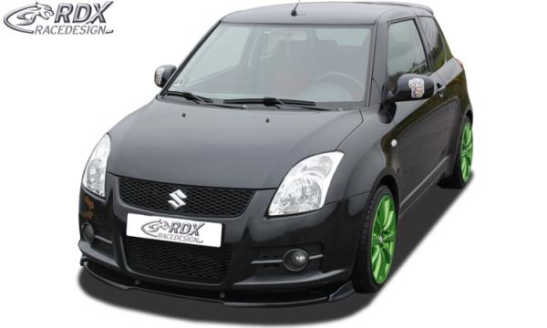 RDX Frontspoilerlippe VARIO-X für SUZUKI Swift (2005+) Sport Frontlippe Front Ansatz Vorne Spoilerlippe