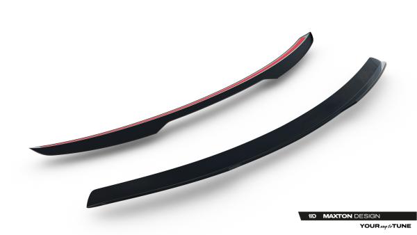 Maxton Design Spoiler CAP für Land Rover Range Rover Sport Mk2 Facelift schwarz Hochglanz
