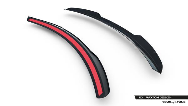 Maxton Design Spoiler CAP für Land Rover Range Rover Sport Mk2 Facelift schwarz Hochglanz