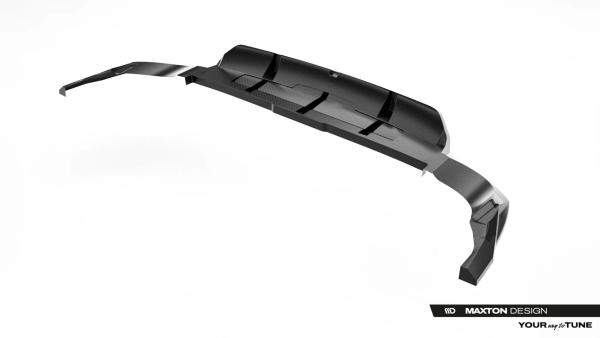 Maxton Design Carbon Fiber Rear Splitter (mit einem vertikalem balken) für Audi RSQ8 Mk1 Facelift