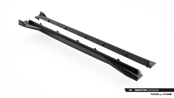 Maxton Design Prepreg Carbon Fiber Seitenschweller für Audi RSQ8 Mk1 Facelift