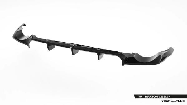 Maxton Design Carbon Fiber Rear Splitter (mit einem vertikalem balken) für Audi RSQ8 Mk1 Facelift