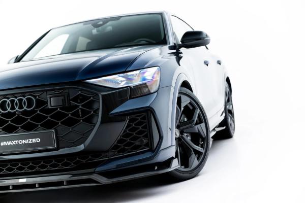 Maxton Design Carbon Fiber Front Ansatz für Audi RSQ8 Mk1 Facelift