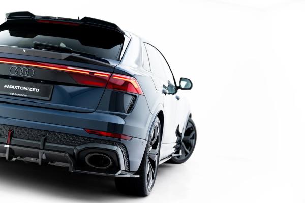Maxton Design Carbon Fiber Rear Splitter (mit einem vertikalem balken) für Audi RSQ8 Mk1 Facelift