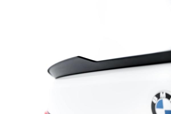 Maxton Design Spoiler CAP für BMW 3er Sportline Limousine F30 schwarz Hochglanz