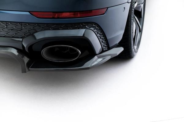 Maxton Design Carbon Fiber Rear Splitter (mit einem vertikalem balken) für Audi RSQ8 Mk1 Facelift