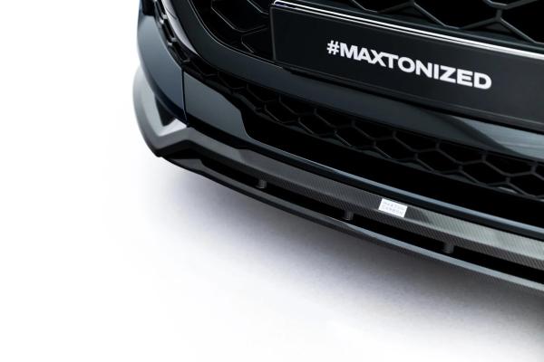 Maxton Design Carbon Fiber Front Ansatz für Audi RSQ8 Mk1 Facelift