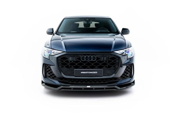 Maxton Design Carbon Fiber Front Ansatz für Audi RSQ8 Mk1 Facelift