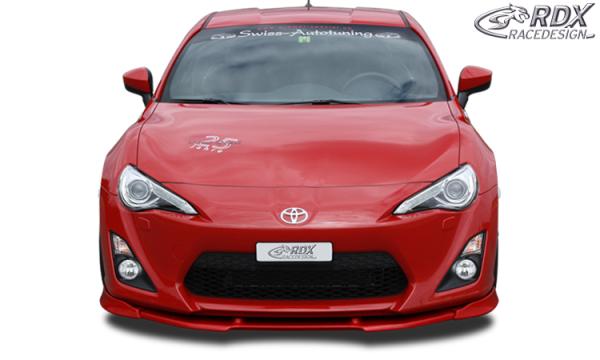 RDX Frontspoilerlippe VARIO-X für TOYOTA GT86 Frontlippe Front Ansatz Vorne Spoilerlippe