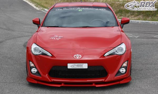 RDX Frontspoilerlippe VARIO-X für TOYOTA GT86 Frontlippe Front Ansatz Vorne Spoilerlippe