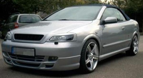 JMS Frontlippe Racelook für Opel Astra G Coupe Cabrio 2000-2005 GFK inkl. Teilegutachten