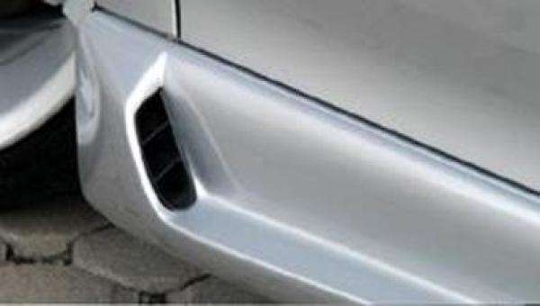 JMS Seitenschweller Racelook für Alfa Romeo 156 Limousine + Sportwagon Serie 1+2 GFK unlackiert (Lackierung erforderlich) inkl. Teilegutachten