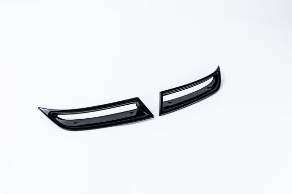 Milotec Auspuff-Dummies für Skoda Octavia III – schwarz (Klavierlack) – 2-teilig (ohne Diffusor)