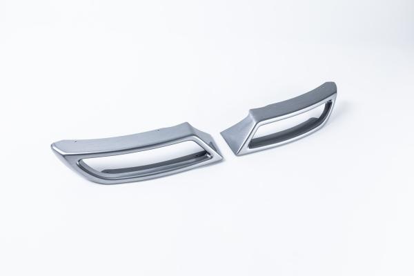 Milotec Auspuff-Dummies für Skoda Scala – Alu-Brush – 2-teilig