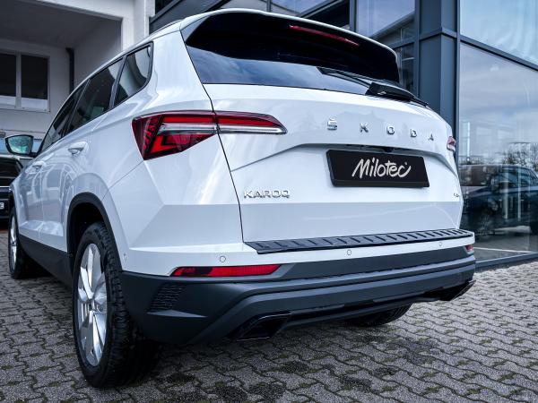 Milotec Auspuff-Dummies für Skoda Karoq Facelift – schwarz (Klavierlack) – 2-teilig