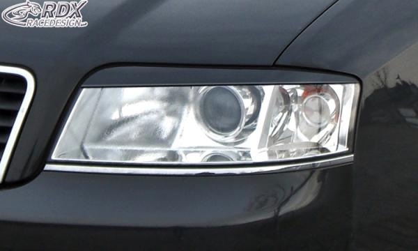 RDX Scheinwerferblenden für AUDI A6 4B Facelift (2001+) Böser Blick
