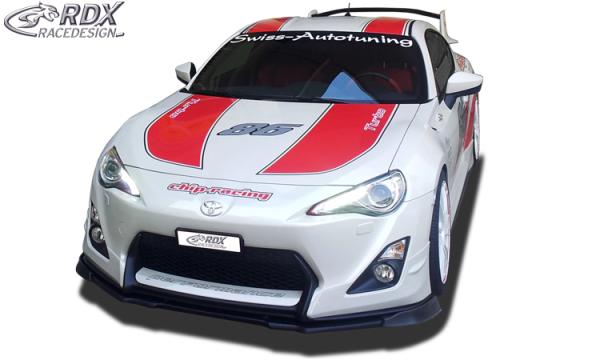 RDX Frontspoilerlippe VARIO-X für TOYOTA GT86 (Passend an Fahrzeuge mit Aero-Paket) Frontlippe Front Ansatz Vorne Spoilerlippe