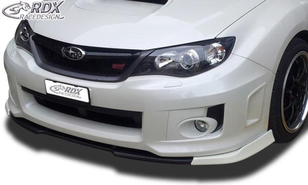 RDX Frontspoilerlippe VARIO-X für SUBARU Impreza 3 (GR) WRX STI Frontlippe Front Ansatz Vorne Spoilerlippe