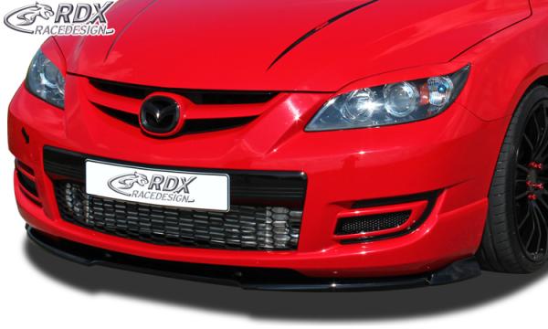 RDX Frontspoilerlippe VARIO-X für MAZDA 3 MPS (BK) 2006-2009 Frontlippe Front Ansatz Vorne Spoilerlippe