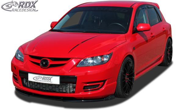 RDX Frontspoilerlippe VARIO-X für MAZDA 3 MPS (BK) 2006-2009 Frontlippe Front Ansatz Vorne Spoilerlippe