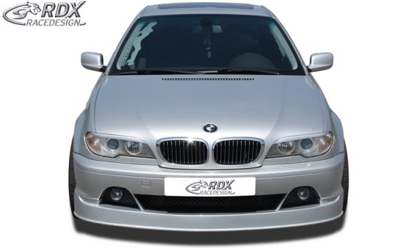 RDX Frontspoiler für BMW 3er E46 Coupe / Cabrio Facelift (2003+) Frontlippe Front Ansatz Spoilerlippe