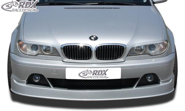RDX Frontspoiler für BMW 3er E46 Coupe / Cabrio Facelift (2003+) Frontlippe Front Ansatz Spoilerlippe