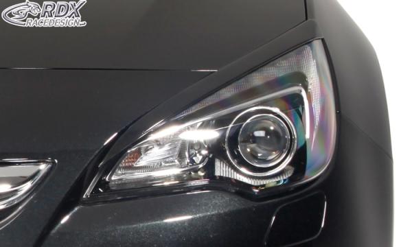 RDX Scheinwerferblenden für OPEL Astra J GTC & Cascada Böser Blick