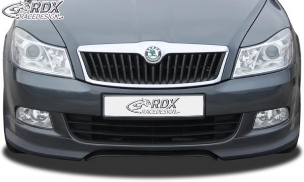 RDX Frontspoiler für SKODA Octavia 2 / 1Z Facelift 2008+ (nicht RS) Frontlippe Front Ansatz Spoilerlippe