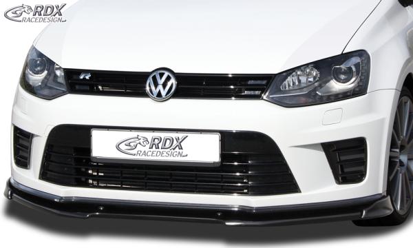 RDX Frontspoilerlippe VARIO-X für VW Polo 6R WRC Frontlippe Front Ansatz Vorne Spoilerlippe