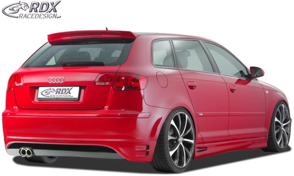 RDX Heckansatz für AUDI A3 8P Sportback Heckschürze Heck