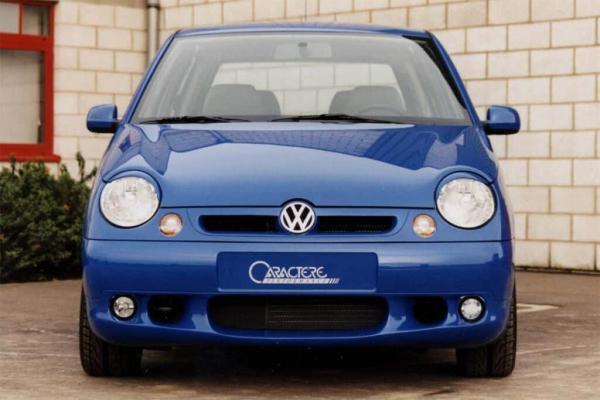 Caractere Frontspoiler für Fahrzeuge mit Nebelscheinwerfer für VW Lupo 1998-2005 PUR (Lackierung erforderlich) inkl. Teilegutachten