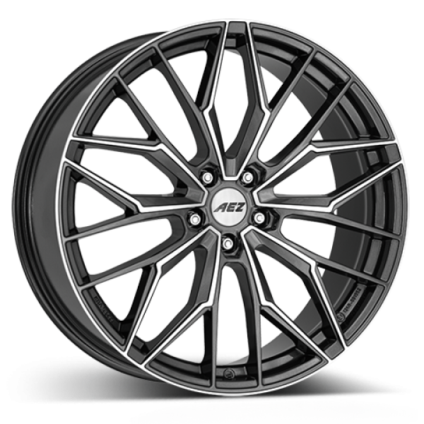 AEZ Alufelge Porto dark gunmetal/polished 8x19 ET45 5x108 Nabe 63.4 KBA 53800
