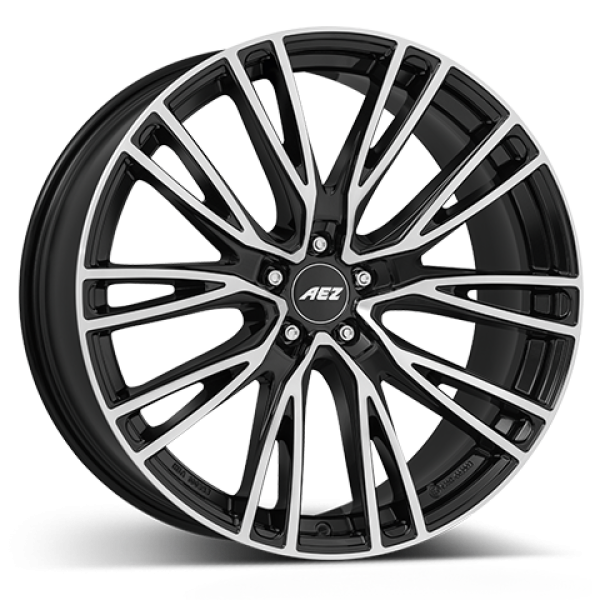 AEZ Alufelge Seattle dark black/polished 9x19 ET41 5x112 Nabe 66.6 KBA 100345
