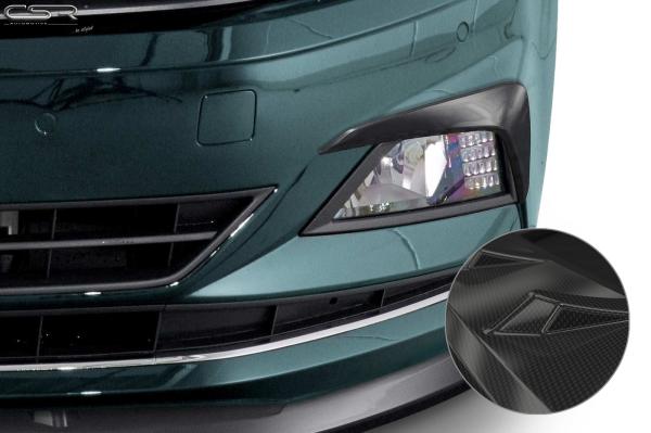 CSR Air Intake Blenden | Airintakes mit ABE für VW Polo 6 2G (Typ AW) AI030-C Carbon Look Hochglanz (keine Lackierung erforderlich)